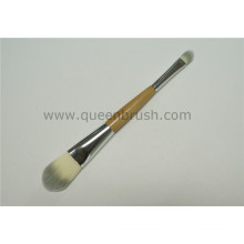 Double Sided Maquiagem Sombra Brush escova sintética cosméticos Foundation